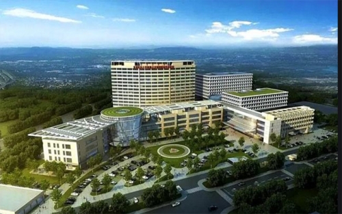 昆明西山区人民医院迁建项目 中铁建工装饰公司