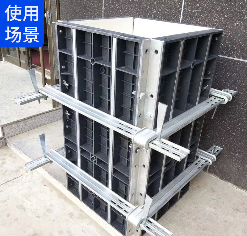 云南建筑方柱扣紧固件新型紧固件方圆扣建筑剪力墙加固件镀锌现货租赁